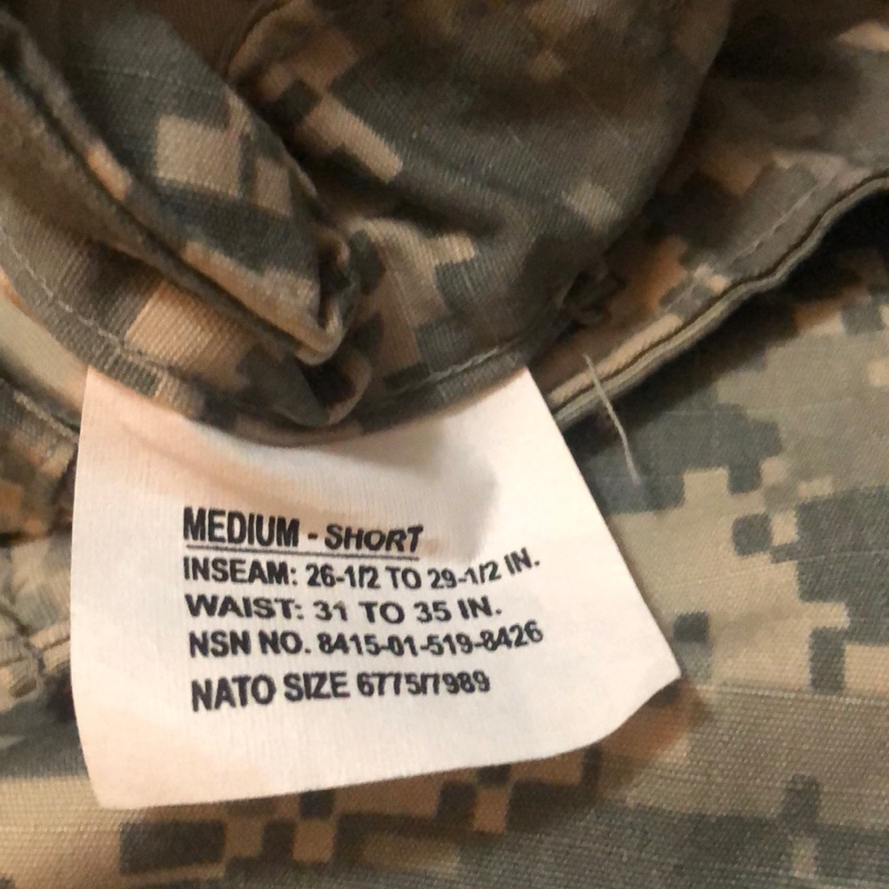 Army pants